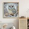 5D Special Shape Owl Diamond Art Painting Kits for Adults, Crystal Rhinestones Diamond Painting, Gem Diamond Dots Crafts for Beginners DIY, Home Wall Festival Decor Gift, 12x12inch